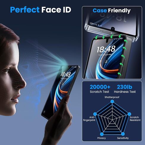 WSKEN for Samsung Galaxy S26 Ultra Screen Protector - Case Friendly in Kuwait