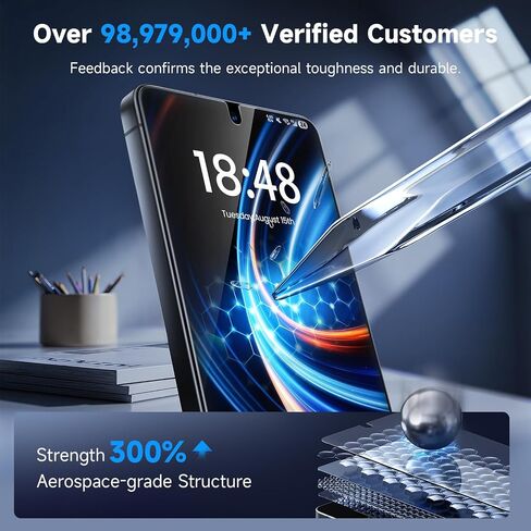 WSKEN for Samsung Galaxy S26 Ultra Screen Protector - Case Friendly in Kuwait
