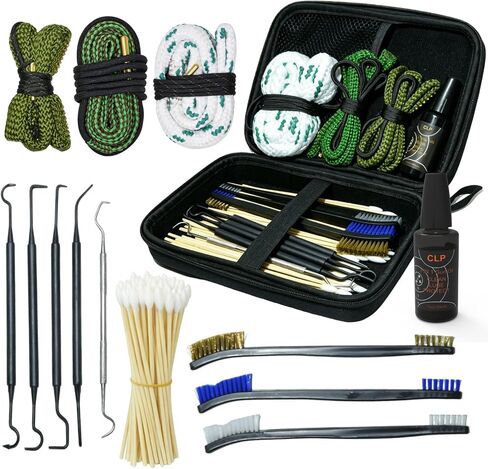 Gun Cleaning Kit for 9mm .22, .223, 5.56mm, 12GA, .38, .357, 22LR in Saudi Arabia