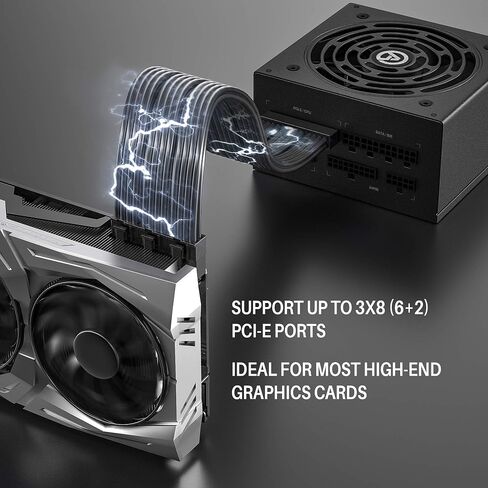 ARESGAME Power Supply 1000W 80+ Gold Fully Modular PSU in Kuwait