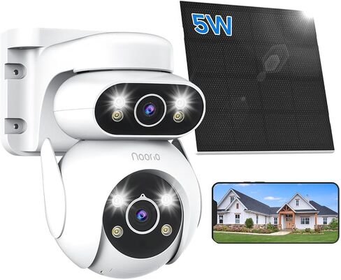 Noorio 4G LTE Cellular Solar Security Camera Wireless Outdoor in Kuwait