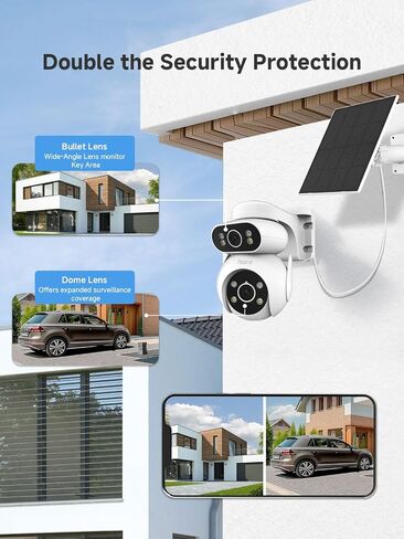 Noorio 4G LTE Cellular Solar Security Camera Wireless Outdoor in Kuwait