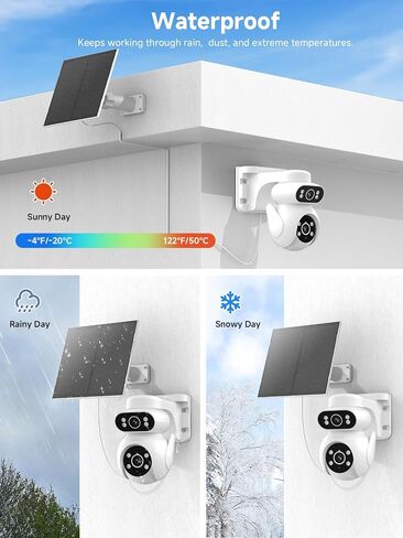 Noorio 4G LTE Cellular Solar Security Camera Wireless Outdoor in Kuwait