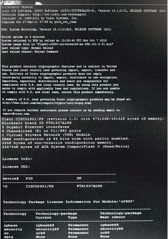 Cisco CISCO2921/K9 2921 Router in Kuwait