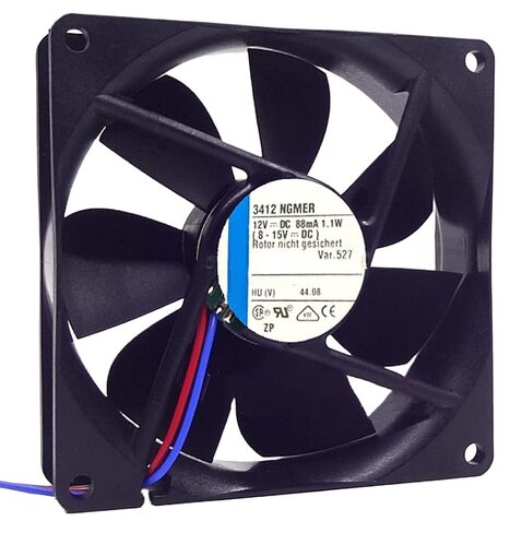12V 3412NGMER 88mA 1.1W 9225 مروحة تبريد 2 سلك in Kuwait