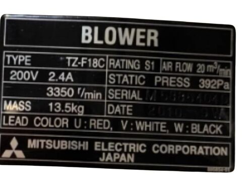 TZ-F18C 200V 2.4A 3350RPM coolig Fan in Saudi Arabia