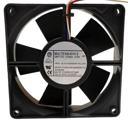 24V MULTIFAN 4314S 210mA 5.0W 12032 مروحة تبريد 3 أسلاك in Kuwait
