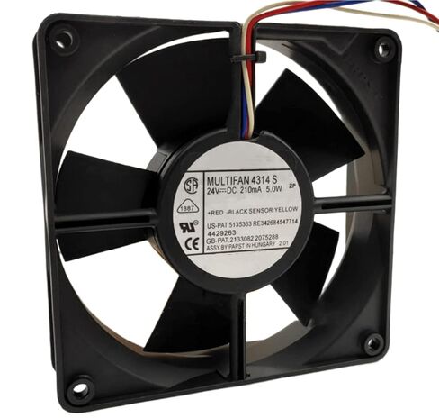 24V MULTIFAN 4314S 210mA 5.0W 12032 مروحة تبريد 3 أسلاك in Kuwait