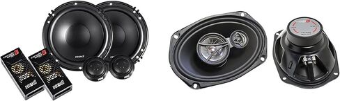 CERWIN-VEGA! XED Bundle 1-Pair XED693 6x9 3-Way Coaxial Speakers + 1-Pair XED650C 6.5" 2-Way Component Speakers in Saudi Arabia