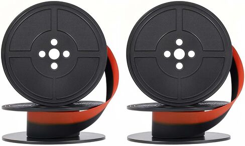 2 Pairs Typewriter Ribbon，Universal Dual-Reel Typewriter Replacement Ribbon in Kuwait