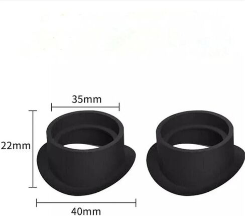 2PCS 35mm Eyecup Eepiece Cover for Microscope Skin Friendly Eye Care Soft Rubber Eye Shield Stereo Microscope 1 Pair Eye Guards in Kuwait
