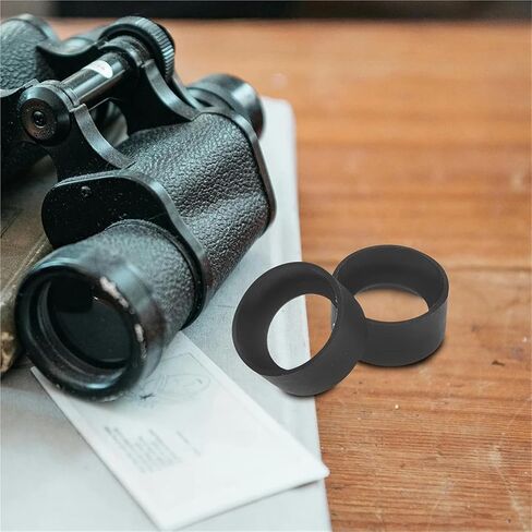 8 pcs Microscope Eyepiece Covers 36-38Mm Rubber Eye Shields for Binocular Stereoscopic Microscopes Protective Eyecup Guards in Kuwait