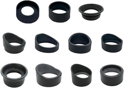 4 PCS Soft Rubber Eyepiece Eye Shield,28mm-37mm Binoculars Microscopes Eyes Guard Cups,Eyepiece Cover for Eyepieces in Kuwait