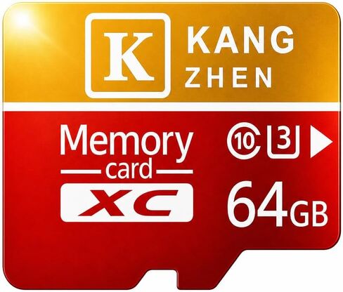64GB Micro SD Card 2 Pack, U3 V30 High Speed Memory Card with 2 Adapters in Kuwait
