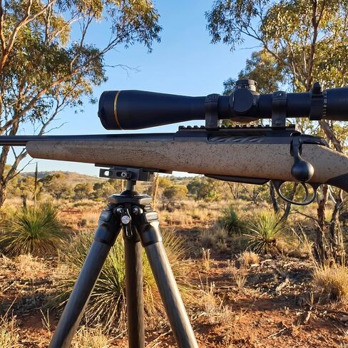 XM-5F 5.5" Universal Rifle Arca Rail Mount, Hunting Tripod Accessories for Triditonal Wooden Handguard/Nylon/Composite Materials Stock or Other Customized Rifle in Kuwait
