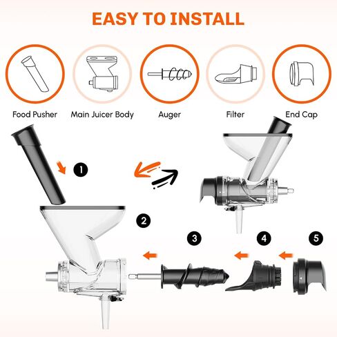 COFUN Masticating Juicer Attachment for KitchenAid Stand Mixer in Saudi Arabia