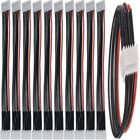2S/3S/4S/5S/6S Battery Balance Charger Silicone Wire Extension Lead JST-XH Connector Adapter Plug Battery Wire Balance Leads Extension Cable for Li-Po Batteries(5s) in Saudi Arabia