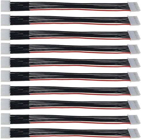 2S/3S/4S/5S/6S Battery Balance Charger Silicone Wire Extension Lead JST-XH Connector Adapter Plug Battery Wire Balance Leads Extension Cable for Li-Po Batteries(5s) in Saudi Arabia