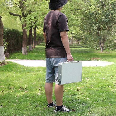 VILLEY 2FT Folding Camping Table, Portable Small Table with Adjustable Legs in Kuwait
