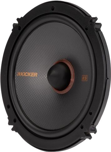 KICKER Rear Door 6.5 Speakers Kit for Ford F-250/F-350/F-450/F-550 2017-24 Upgrade Kit - Pair of KS Series 6 1/2 Inch Component Speakers with Adapters and Harnesses - KSS650, 51KSS6504 in Kuwait