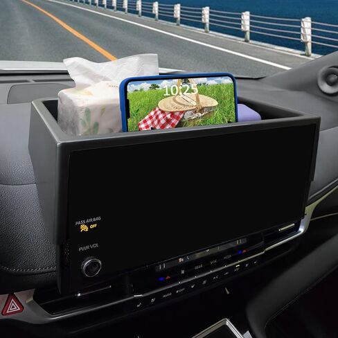 TOPINSTALL Dash Tray Phone Holder for 2025 2026 Toyota Sienna 12.3" Screen in Kuwait
