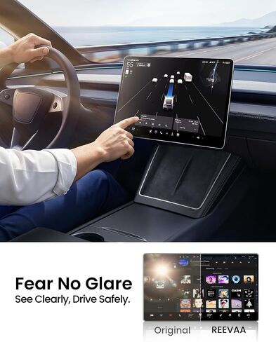 REEVAA Tesla Screen Protector for Model Y/YL 2026, 16" Matte, 2PCS in Saudi Arabia