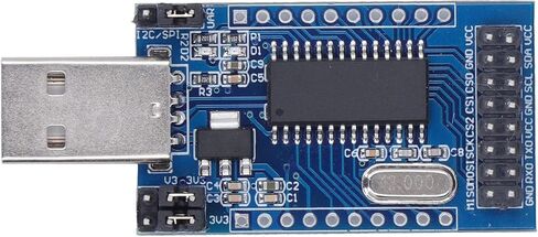 وحدة محول المنفذ التسلسلي USB USB إلى UART I2C SPI CH341A لوحة محول 3.3 فولت 5 فولت EPP MEM منفذ متوازي مع مؤشر الحالة لبرمجة EEPROM Flash STC in Kuwait