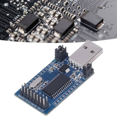 وحدة محول المنفذ التسلسلي USB USB إلى UART I2C SPI CH341A لوحة محول 3.3 فولت 5 فولت EPP MEM منفذ متوازي مع مؤشر الحالة لبرمجة EEPROM Flash STC in Kuwait