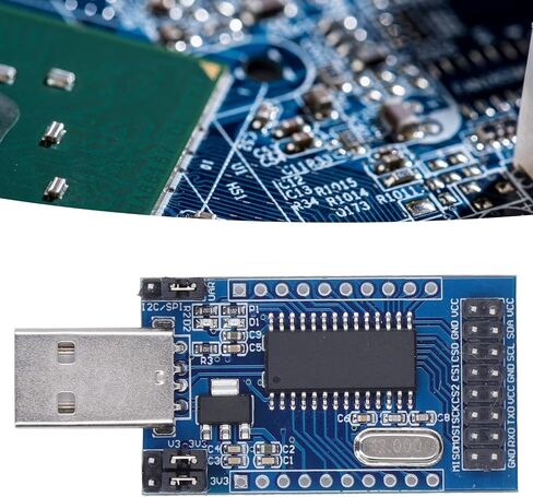 وحدة محول المنفذ التسلسلي USB USB إلى UART I2C SPI CH341A لوحة محول 3.3 فولت 5 فولت EPP MEM منفذ متوازي مع مؤشر الحالة لبرمجة EEPROM Flash STC in Kuwait
