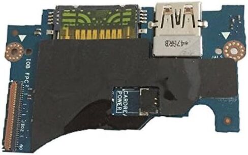 Laptop USB Card Reader Power Button Board for DELL XPS 13 9343 9350 9360 P54G 0Y1TPF Y1TPF New in Saudi Arabia