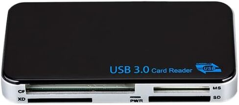 Magik USB 3.0 Memory Card Reader Adapter 5Gbps CF/TF/SD/Micro SD/XD/M2/MS Card (1 Pack) in Kuwait