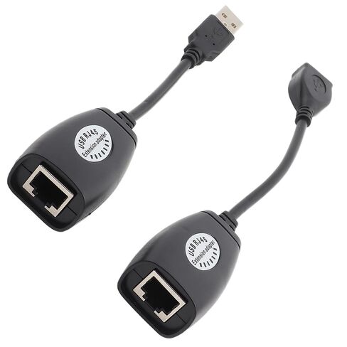 Zopsc USB 2.0 to RJ45 Ethernet Extension Adapter, Wired Network Extender Cable for PC, OS X, Laptop – Cat5 Cat6 Compatible, 150ft Long Distance USB Network Adapter for Printer, in Kuwait