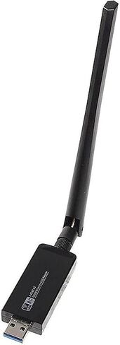 1200Mbps USB WiFi Adapter, RTL8812AU Dual Band 2.4GHz/5GHz 802.11ac Wireless Network Dongle with External Antenna, 2T2R MIMO, WPA/WPA2, Compatible with Windows/Mac/Linux in Kuwait