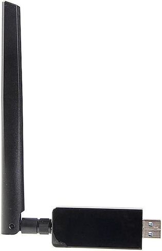 1200Mbps USB WiFi Adapter, RTL8812AU Dual Band 2.4GHz/5GHz 802.11ac Wireless Network Dongle with External Antenna, 2T2R MIMO, WPA/WPA2, Compatible with Windows/Mac/Linux in Kuwait
