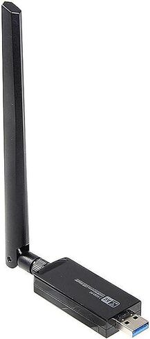 1200Mbps USB WiFi Adapter, RTL8812AU Dual Band 2.4GHz/5GHz 802.11ac Wireless Network Dongle with External Antenna, 2T2R MIMO, WPA/WPA2, Compatible with Windows/Mac/Linux in Kuwait