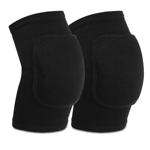 1 Pair Elbow Pads, Breathable Arm Brace Pads Anti-Collision Elbow Protector Strap Support Fitness Volleyball Basketball Tennis Golfers Arm Protector with Padded for Men and Women Elderly (Black) in Kuwait