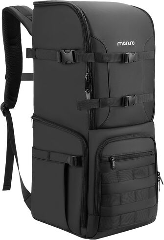 MOSISO Camera Backpack, Waterproof Telephoto Long Lens Bag, Black in Kuwait