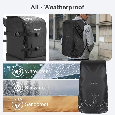 MOSISO Camera Backpack, Waterproof Telephoto Long Lens Bag, Black in Kuwait