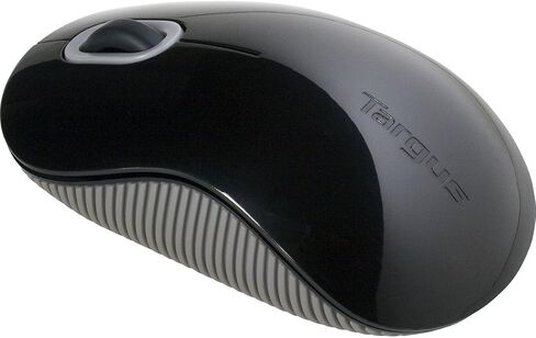 Targus Wireless Mouse with Blue Trace Technology for Tracking, Includes Micro USB Receiver and 2 Batteries, Black and Gray (AMW50US) in Kuwait