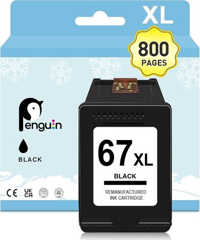 Penguin 67 Deskjet 4200e 4255e 4258e 2800e 2855e Black/Color Combo Pack in Kuwait
