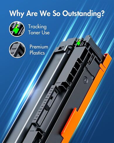 414A Black Toner Cartridge 2 Pack with Chip for HP 414A 414X M479fdw M454dw in Kuwait