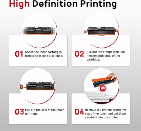 067H Toner Cartridge 4 Pack Replacement for Canon 067h Toner Cartridge Set in Kuwait