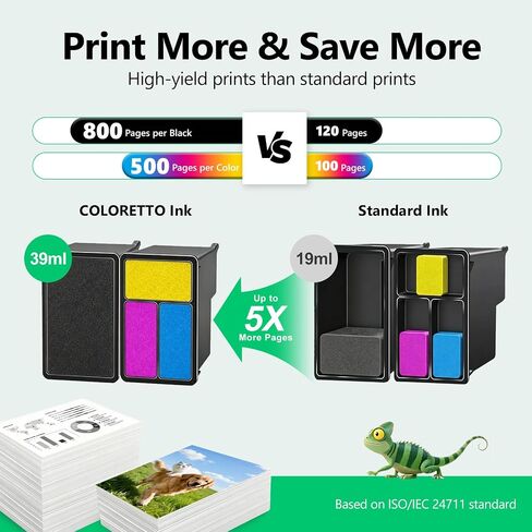 67XL Ink Cartridges Black/Color Combo pack for HP Ink 67 2800e 2842e in Kuwait