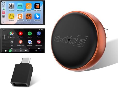 Carlinkit Mini Ultra 3 Wireless CarPlay & Android Auto Adapter, Plug & Play in Saudi Arabia