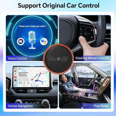 Carlinkit Mini Ultra 3 Wireless CarPlay & Android Auto Adapter, Plug & Play in Saudi Arabia