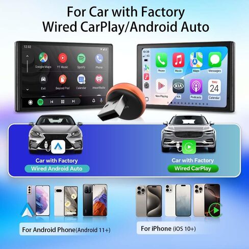 Carlinkit Mini Ultra 3 Wireless CarPlay & Android Auto Adapter, Plug & Play in Saudi Arabia