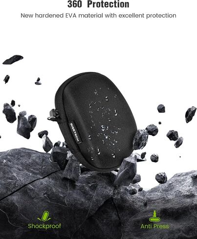 Hard Travel Mouse Case Compatible with Logitech MX Anywhere 3S Compact Wireless Mouse, Anywhere 2S Bluetooth Edition Compact Computer Mouse Carrying Bag – with Clip and Lanyard in Kuwait