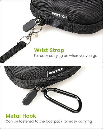 Hard Travel Mouse Case Compatible with Logitech MX Anywhere 3S Compact Wireless Mouse, Anywhere 2S Bluetooth Edition Compact Computer Mouse Carrying Bag – with Clip and Lanyard in Kuwait
