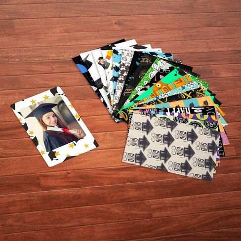 Fujifilm instax mini Instant Film (20 Exposures) + 20 Sticker Frames for Fuji Instax Prints Graduation Package in Saudi Arabia