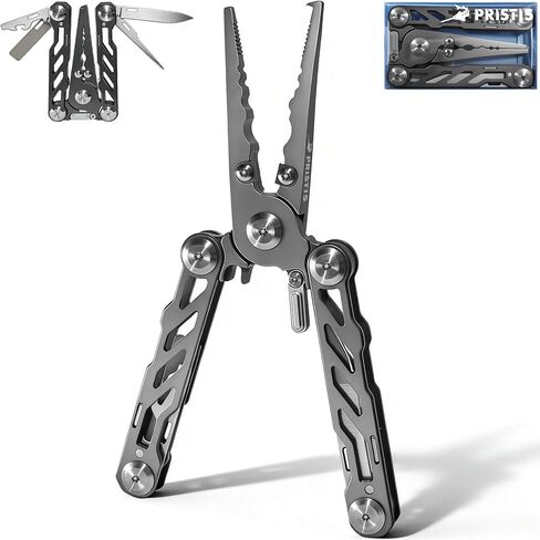 Pristis Fishing Pliers with Multitools, Titanium Coated Stainless Steel in Kuwait